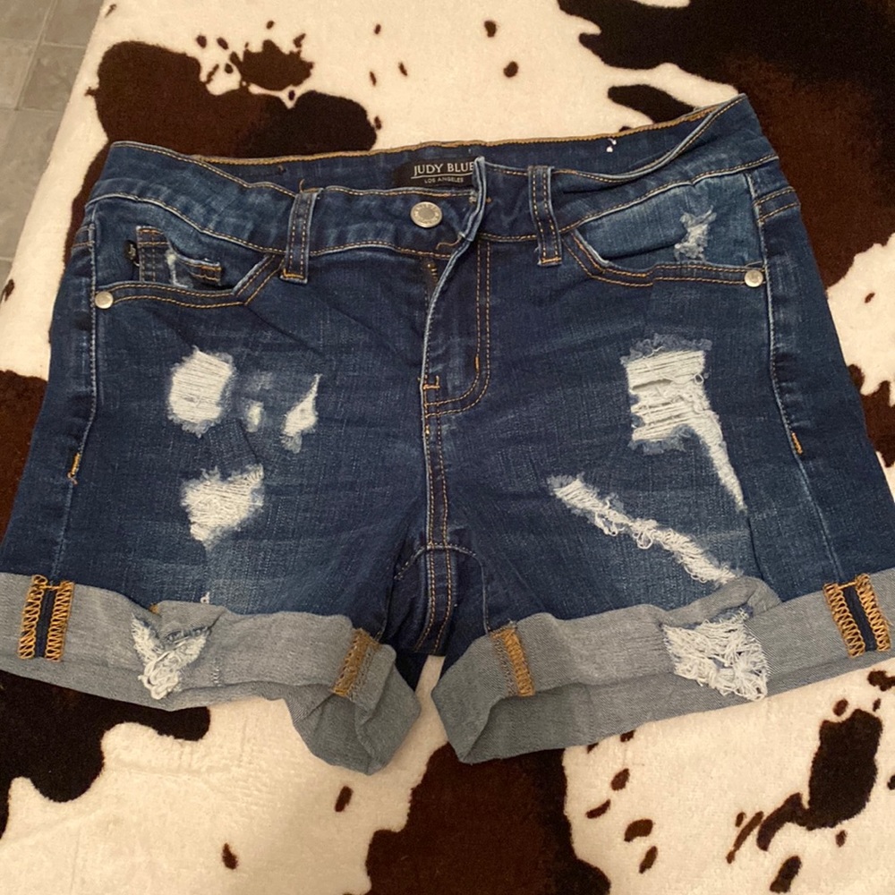 judy blue jean shorts